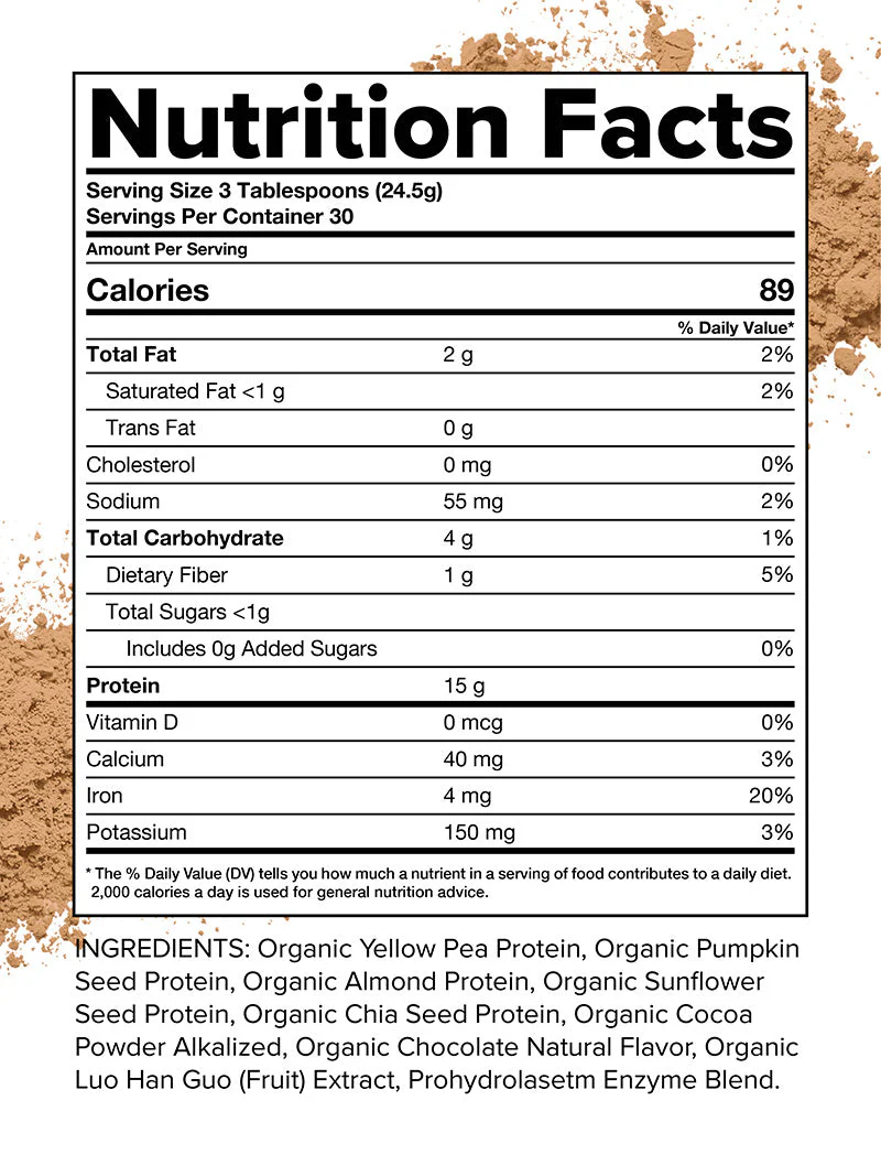 Chocolate Organic Plant-Based Protein (OFFER) - Image 6