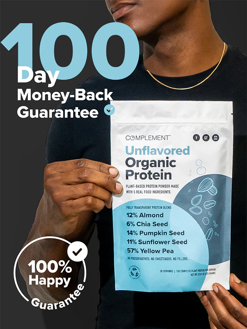 COMPLEMENT® Organic Plant-Based Protein  -  Unflavored - Image 9