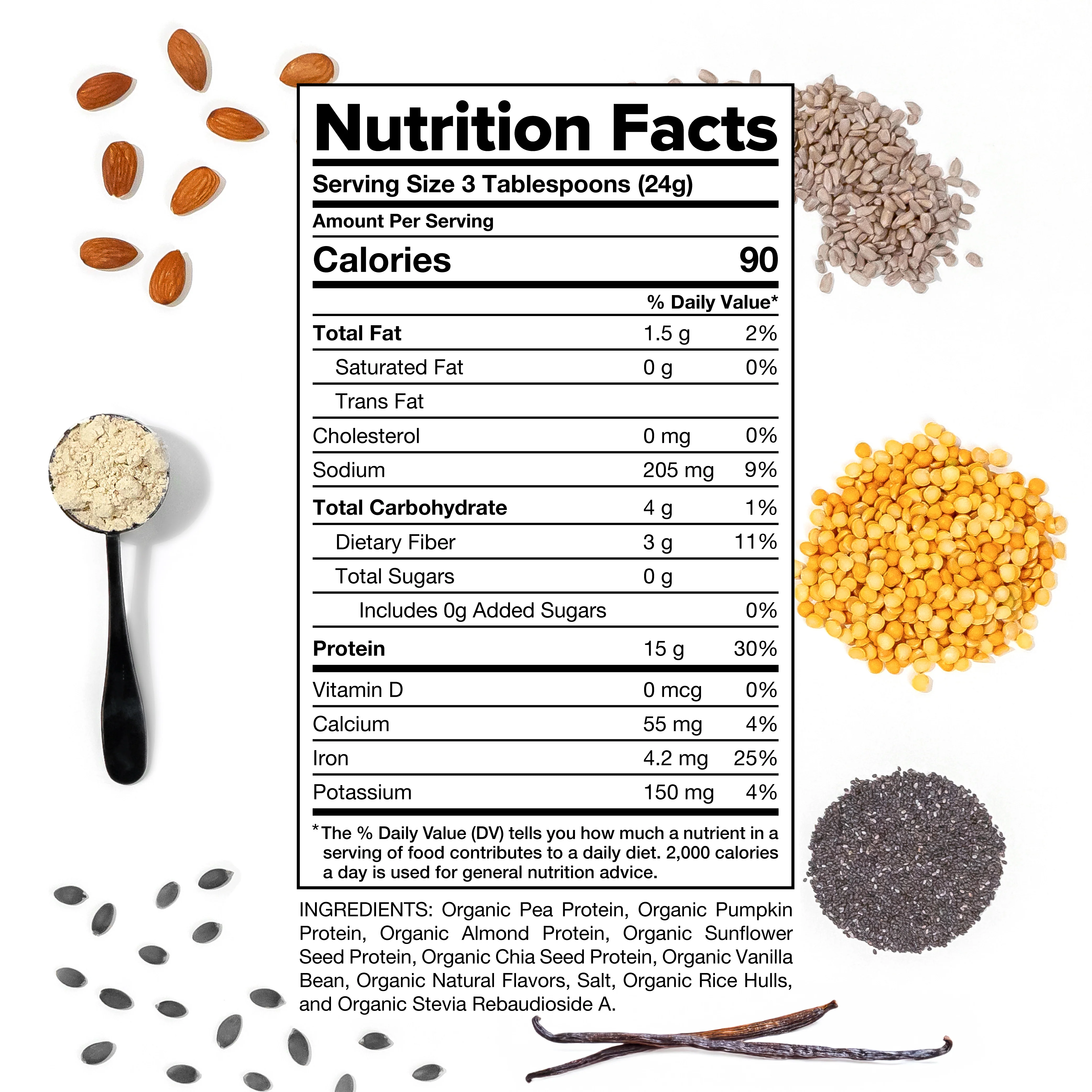 COMPLEMENT® Organic Plant-Based Protein - Vanilla - Image 9