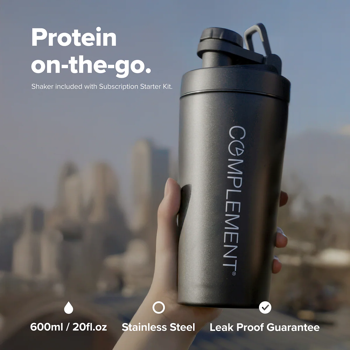 COMPLEMENT® Organic Plant-Based Protein - Vanilla - Image 10