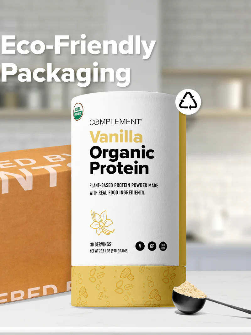 COMPLEMENT® Organic Plant-Based Protein - Vanilla - Image 5