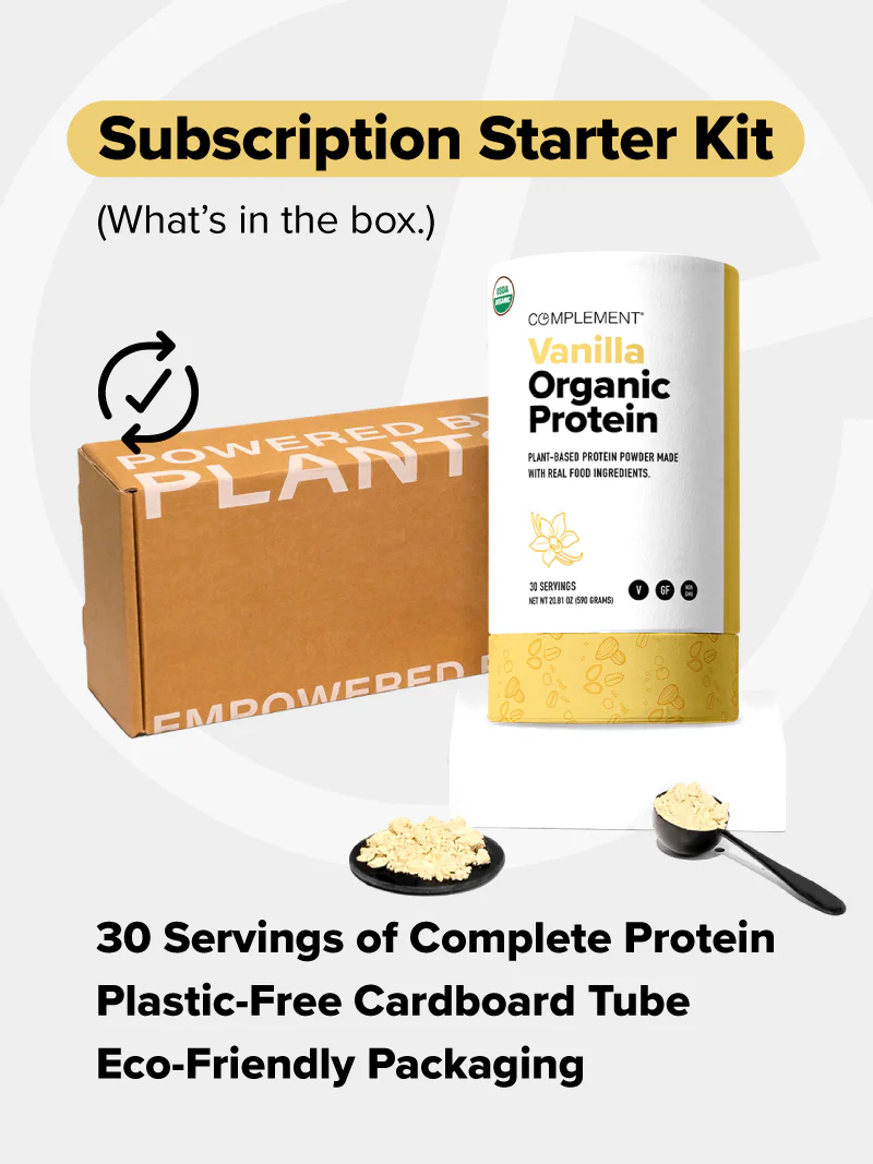 COMPLEMENT® Organic Plant-Based Protein - Vanilla - Image 6